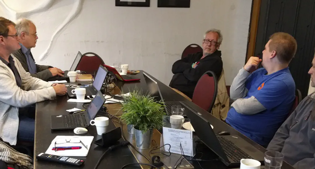 Das Hostsharing-Team im Unperfekthaus