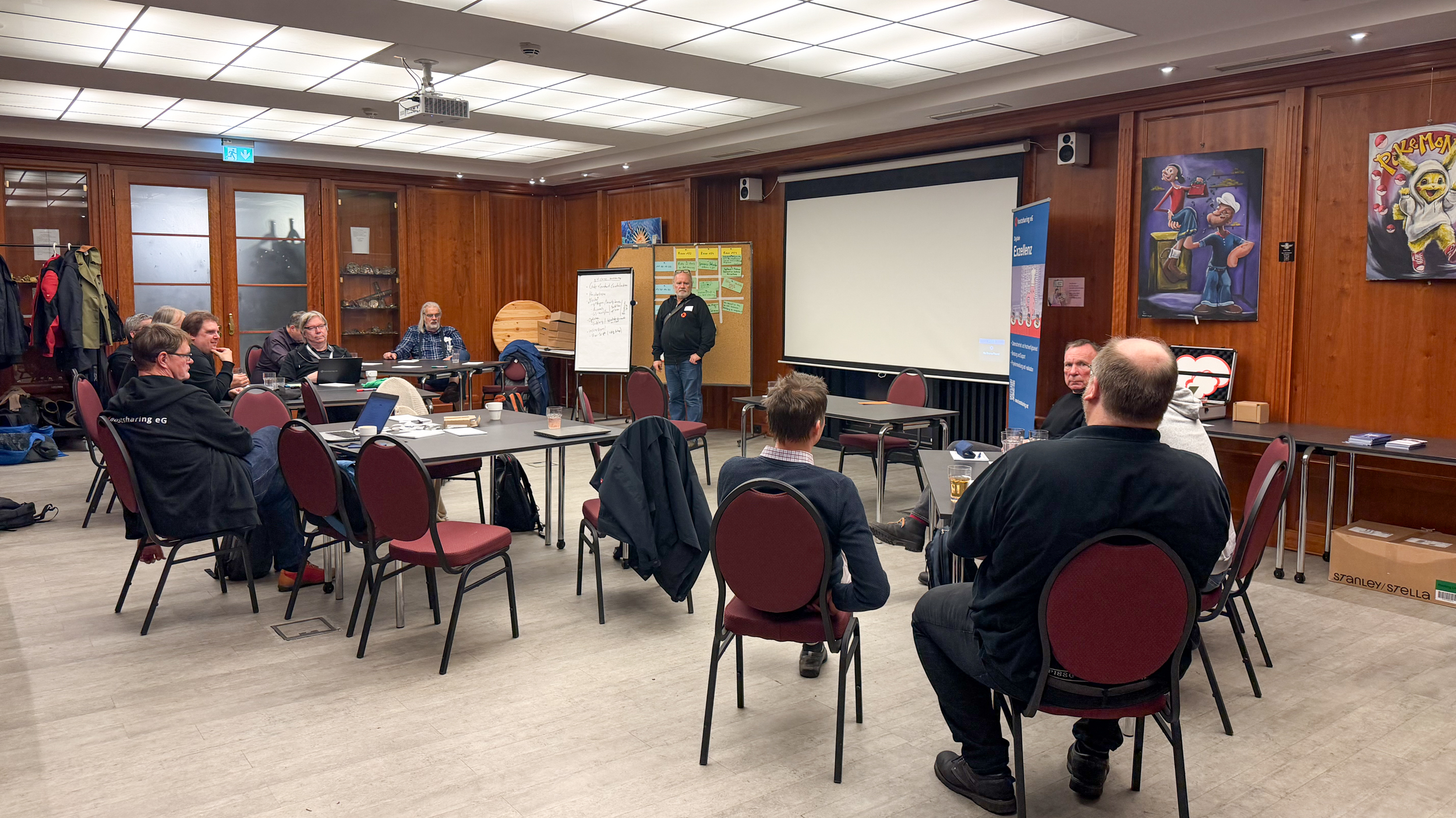 Die gleiche Situation aus einem anderen Blickwinkel.