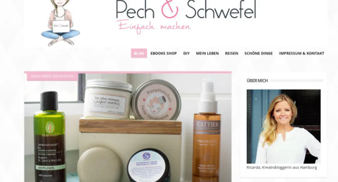 Die Website von Pech & Schwefelg